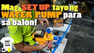 Mag SET UP tayo ng WATER PUMP para sa balon!