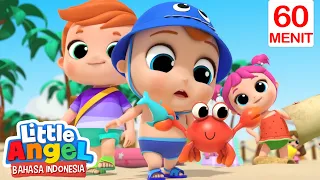 Lihat Ada Kepiting di Pantai! | Little Angel Bahasa Indonesia | Kartun Anak