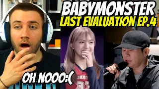THE RANKING is HERE!! BABYMONSTER - 'Last Evaluation' EP.4  - REACTION