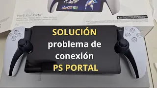 Solución al problema de conexión de  Play Station Portal.