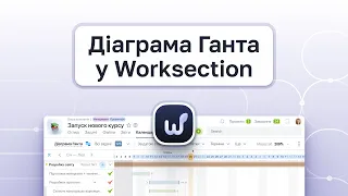 Діаграма Ганта у Worksection | Сервіс для командної роботи