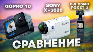 Как снимать для блога и какую камеру выбрать - гопро, сони, DJI action, DJI osmo pocket?