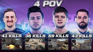 this fpl match was watched 133k viewers | team_XANTARES vs team_S1mple highlights (4 different POV)