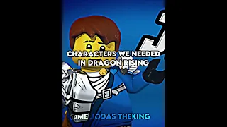 Ninjago Dragon Rising Characters We Wanted💙🖤 #ninjago #debate #shortfeed