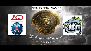 PSG.LGD vs Team Spirit  Grand Finals ||Game 3|| PSG.LGD 0-2 Team Spirit #TI10 #Dota2