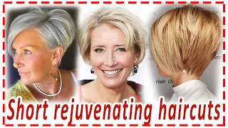 REJUVENATING HAIRCUT💕 FOR WOMEN For thin and sparse hair. hairstyles 2024