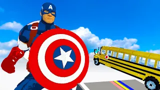 Car VS Captain America | Teardown