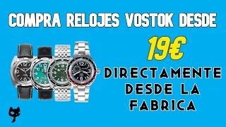 El sitio online más BARATO donde comprar tus relojes VOSTOK!