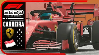 F1 2020 CARREIRA #145 GP DE SINGAPURA - MILAGRE OU SORTE? (Português-BR) #F12020 #F12020SINGAPURA