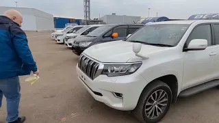 Заказал TOYOTA LAND CRUISER PRADO TX L PACKAGE с аукциона Японии из Липецка за 3.470рублей в Москве