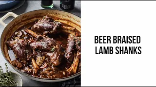 Beer Braised Lamb Shanks