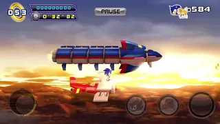 Sonic The Hedgehog 4 Episode 2 Sky Fortress Zone All Acts - Boss (Part 2)