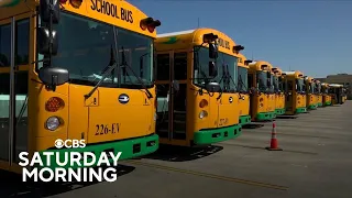 The push to electrify the nation's school buses