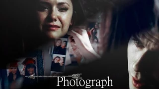 Damon and Elena photograph