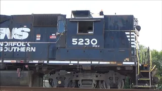 Norfolk Southern High-Hood GP38-2 on NS P43! (8/10/20)