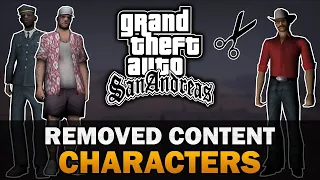 GTA SA - Removed Characters [Text video]