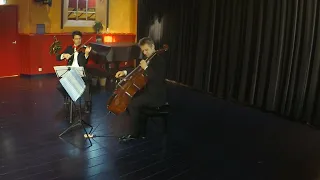 Friedrich Schwindl- Sonate no. VI in Bes majeur Ephraim van IJzerlooij, cello Bob van der Ent, viool