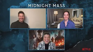 MIDNIGHT MASS Interview with Kate Siegel and Zach Gilford