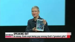 Apple CEO Tim Cook says he′s "proud to be gay"   애플 CEO 팀쿸, ′동성애자′라고 커