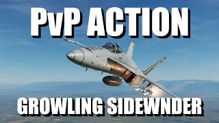 DCS World PvP Growling Sidewinder Sortie F/A-18C Hornet