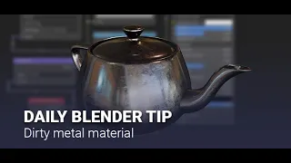 Blender Secrets - Dirty Metal material