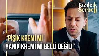 Nilay'ın gönderdiği krem Giray'ın dikkatini çekiyor! | Kızılcık Şerbeti 61. Bölüm