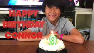 Haaappy 9th Birthday Connor! We love you! (08-09-2019)
