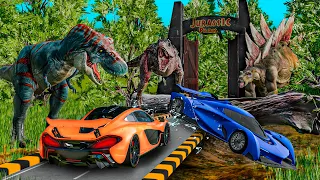 CARA A CARA ESPECIAL JURASSIC PARK!! DINOSAURIOS! - GTA 5 ONLINE