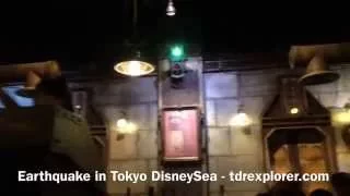 Tokyo DisneySea Earthquake inside Journey to the Center of the Earth