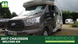 2017 Chausson Welcome 630