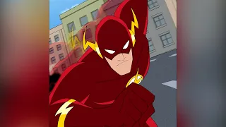 The Flash (DCAU) Powers and Fight Scenes - Justice League Season 1 and Superman The Animated Series