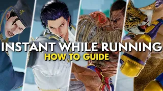 How To Do Instant While Running | TEKKEN 7 Tips