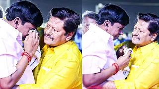 Rajkiran-ஐ பார்த்து கண்ணீர் விட்ட வடிவேலு 😭 - Vadivelu Cried After Seeing Rajkiran At Kalaingar 100
