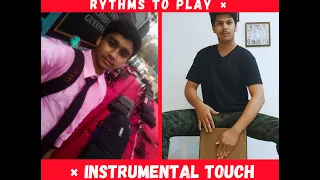 River Flows in You-Keyboard and Cajon Cover || Collab with Instrumental Touch || Eclipse Drops