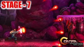 Contra Operation Galuga Stage 7 Gameplay Walkthrough