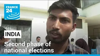 India begins second phase of national elections with Modi's BJP as front-runner • FRANCE 24