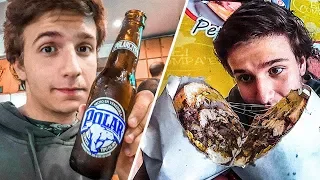 Probando COMIDA CALLEJERA en VENEZUELA