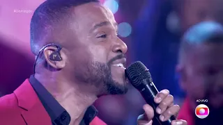 Alexandre Pires canta "Pode Parar" no Domingão com Huck