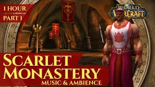 Vanilla Scarlet Monastery Part 1 - Music & Ambience (1 hour, 4K, World of Warcraft Classic)