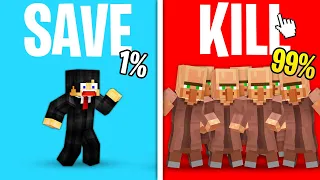 Minecraft but YOU Decide!