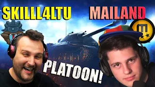 Mailand and Skill4ltu 2023 Platoon Highlight Battles! — World of Tanks