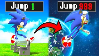 Every JUMP MULTIPLIES for SONIC in GTA 5 RP