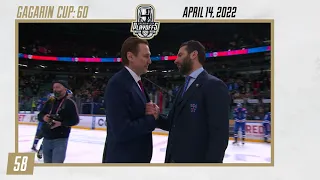 2022 KHL Gagarin Cup Playoffs in 60 seconds - 14 April