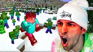 me paso minecraft pero mis viewers me trollean