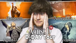 AGUST D IN CONCERT! (Haegeum, Daechwita, Agust D, Amygdala | D-DAY Tour Reaction)