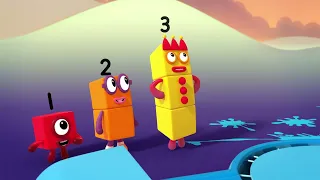 Numberblocks S01E11 Stampolines