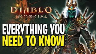 Diablo Immortal Beginners Guide | Everything You Need To Know For NEW Players!