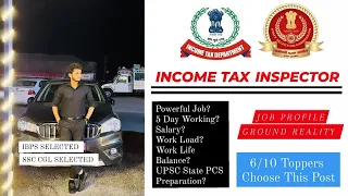 SSC CGL Income Tax Inspector Job Profile | TOPPERS CHOICE | AIR1 | SAC CGL 2023 | SAC CGL 2024