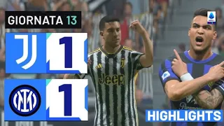 JUVENTUS-INTER Highlights fc24 PS5