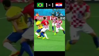 Brazil vs Croatia 2014 FIFA World Cup Highlights #shorts #football #youtube